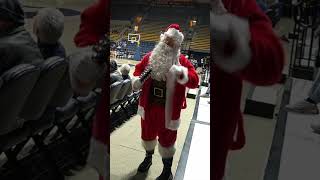 Santa UC Berkeley Womens Basketball santaforhire santaclaus [upl. by Esirec]