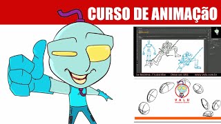 Como fazer desenhos Animados  Curso de animação para iniciante [upl. by Ainola]