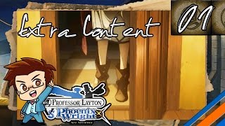 Professor Layton vs Phoenix Wright Ace Attorney EXTRA CONTENT  quotReunionquot  Part 1 [upl. by Caves]