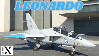 Microsoft Flight Simulator XBOX SERIES X Leonardo M346 Hellenic Air Force LGELLGAV [upl. by Oetomit]