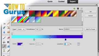 How You Can Use the Photoshop Elements Gradient Tool  Adobe Photoshop Elements Tutorial [upl. by Atnahs]