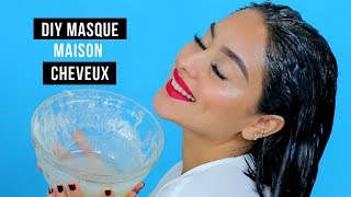 DIY  MASQUE MAISON CHEVEUX  Nutrition et hydratation [upl. by Azeria]