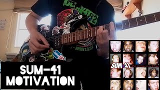 Sum41  Motivation guitar cover [upl. by Braasch]