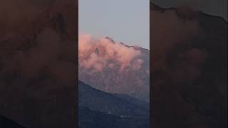 dhauladhar range ❤️ himachalpradesh dharamshala mountains shiva [upl. by Pressman]