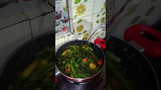 Kumro Shaak Recipe🍲shorts [upl. by Eelrebmik458]