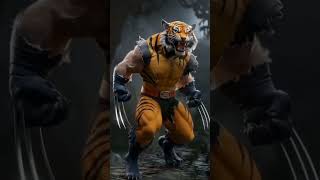 quotFeral Fusion The WolverineTiger Hybrid Roars to Lifequot WolverineTigerHybrid TigerFuryX [upl. by Bail]