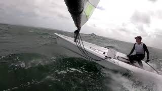 RS Aero blast in gusts of 40 knots [upl. by Chiaki]