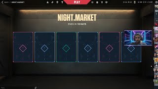 Luckless in Valorant A Night Market Nightmare🤣 [upl. by Colwell122]