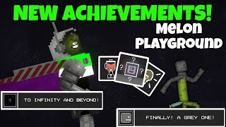 NEW ACHIEVEMENTS IN MELON PLAYGROUND 255  MELON PLAYGROUND [upl. by Nitnert]