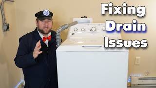 GE Washer Wont Drain Water  How to Troubleshoot and Fix [upl. by Marguerite159]