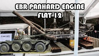 EBR Panhard Flat 12 engine startup and revs [upl. by Ennayr160]