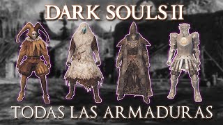 Todas las armaduras de Dark Souls 2 DLCs [upl. by Binny659]