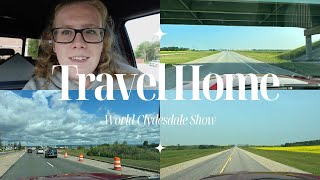 World Clydesdale Show  Travel Days Home [upl. by Lihcox294]