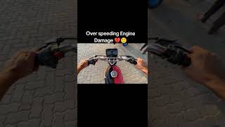 Engine Damage 💔😔 viralvideo newacount growaccount viralvideo foryourpage motovlg virslshorts [upl. by Aoht]