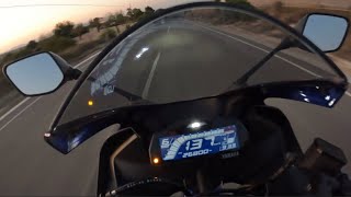 POV Yamaha YZF R125 2019  Fast Ride 🔥 GoPro Hero 10 4K [upl. by Ibbed]