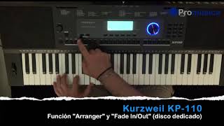 DEMO KURZWEIL KP 110 [upl. by Ollopa]