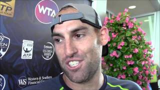 Robby Ginepri With Big Win at 2014 Western amp Southern Open [upl. by Aljan]