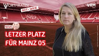 Wortpiratin rotweiß Letzter Platz für Mainz 05 [upl. by Ripley695]