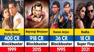 Salman Khan All Hit amp Flop Movie List  Salman Khan All Movies List  19882024 [upl. by Lapides]