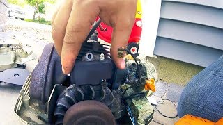 Fixing STIHL SF String Trimmer  Weed Whacker  NO Start  No Spark  Replacing Ignition Coil [upl. by Adams]