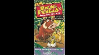 Opening To Timon amp Pumbaas Wild Adventures Hangin With Baby 1996 VHS [upl. by Devaj]