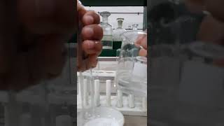 Lime water test for carbonate ion [upl. by Norred]