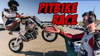 Youtuber Pitbike Rennen [upl. by Urd]