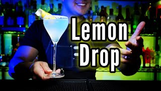 🍋 Cocktail Lemon Drop ⭐️ short La BEBIDA  facil con Vodka [upl. by Anihsit]