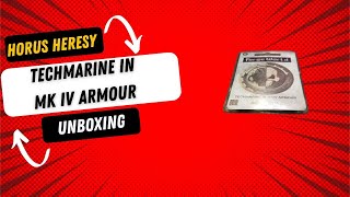 Horus Heresy  Techmarine In MKIV Armour Unboxing [upl. by Maddalena191]