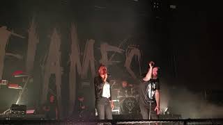 In Flames amp Emilia Feldt  Metaphor Live Borgholm Brinner 20190803 [upl. by Ainuj]