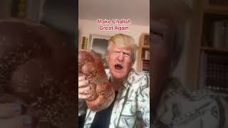 President Elect Trumps loves Challah Singing Challah Challah Shabbat Shalom [upl. by Nessim]