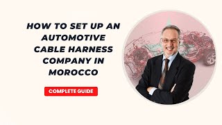 How to Create an Automotive Cabling Business in Morocco Easy StepbyStep [upl. by Annahgiel651]