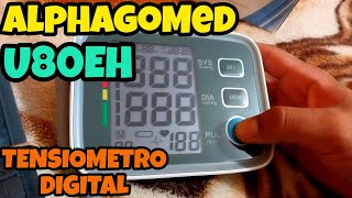 Review Tensiometro digital AlphagoMed U80 ✅️✅️ [upl. by Arakihc]