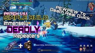 Patch 1111  BEGINNERs Deadly Repeaters Build  Dauntless Indonesia [upl. by Adnawuj]