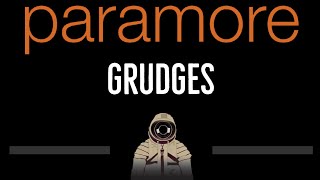 Paramore • Grudges CC 🎤 Karaoke Instrumental Lyrics [upl. by Teryn]