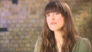 Interview with Keira Knightley for Never Let Me Go [upl. by Zendah105]