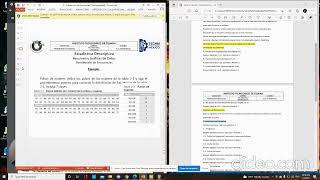 ACTIVIDAD 1 PROBABILIDAD Y ESTADISTICA [upl. by Redleh]