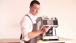 Barista Academy  Manual and Auto Steam Function [upl. by Eimerej112]