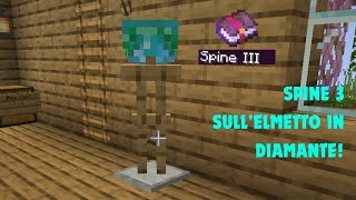 INCANTIAMO LELMO DI DIAMANTE CON SPINE 3 FOXCRAFT EP34 MINECRAFT ITA [upl. by Hofstetter580]