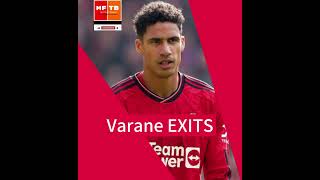 Varane GONE from Man UTD premierleague premierleaguenews [upl. by Ahtabbat]