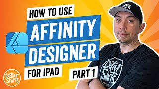 Affinity Designer for iPad Tutorial for Beginners  Learn how to use Affinity Designer Part 1 [upl. by Den287]