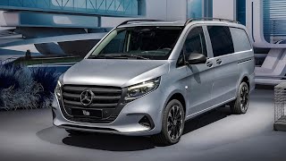 New Mercedes Vito and eVito 2024 revealed as ultimate luxury Vans [upl. by Park]