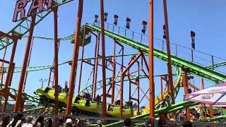 Raptor coaster off ride POV San Diego county fair [upl. by Gran]