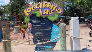 SeaWorld Aquatica Orlando  Loggerhead Lane Lazy River 4K60 POV  Water Park Orlando Florida [upl. by Candy]