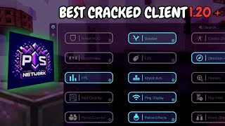 The new best cracked client for Minecraft 1201  Cracked minecraft client 121 [upl. by Bronny]