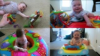 ACTIVITIES FOR 6 MONTH OLD BABIES [upl. by Yemrej]