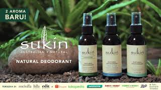 BARU Sukin Natural Deodorant dengan 2 Aroma Baru [upl. by Gable]