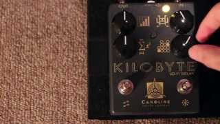 Caroline Kilobyte LoFi Delay Demo [upl. by Blondie206]