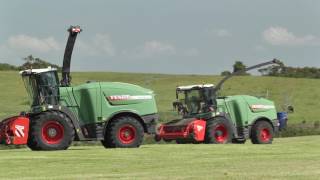 GRASSMEN TV   Bartlett Contractors Ltd  Fendt Katana 85 Part 2 [upl. by Holly]