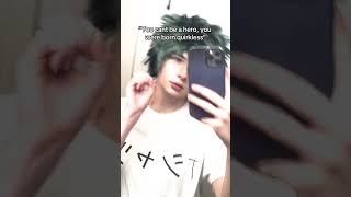 Deku MHA cosplay myheroacademia TikTok trend [upl. by Spiegel163]